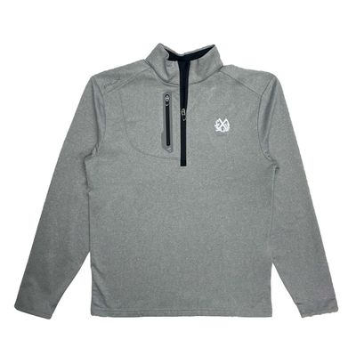 RL FA25 LUXE PERF 1/4 ZIP PULLOVER