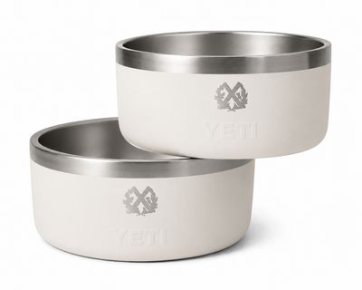 YETI BOOMER 4 DOG BOWL WHITE