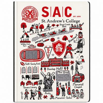 SAC CAMPUS COLLECTION LINED NOTEBOOK