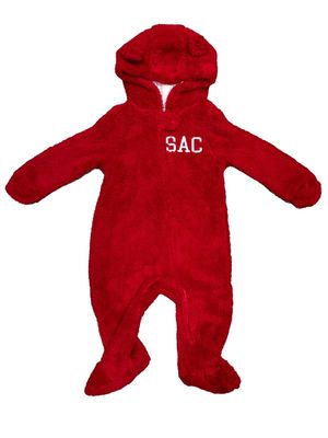 TEDDY INFANT SLEEPER 'SAC LETTERS'