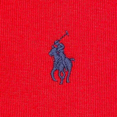 RL FLEECE FZ HOODIE 'SAC' RED