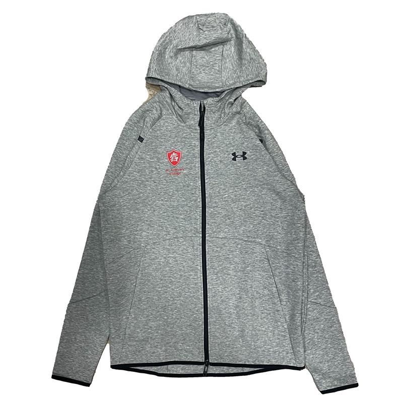 UA UNSTOPPABLE FLEECE FZ JACKET 'SAC SHIELD' GREY S