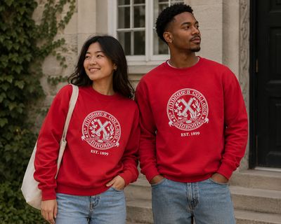 CAMPUS CREW HERITAGE SAC CREST CREWNECK