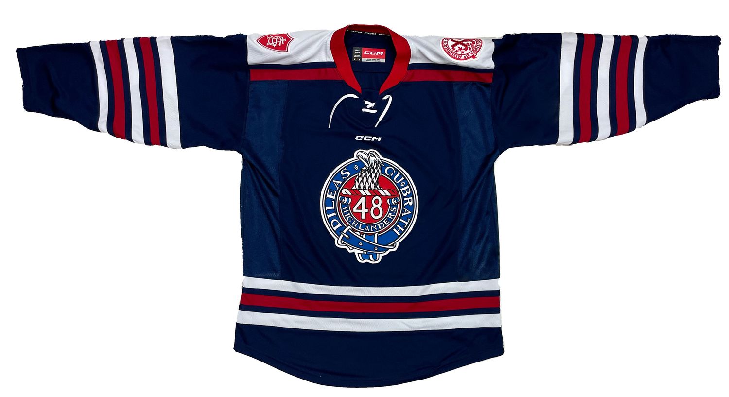 48th HIGHLANDERS X SAC HOCKEY JERSEY, Size: M