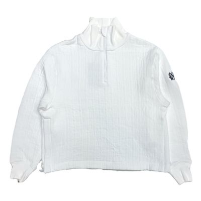 RLX WMS CABLE KNIT 1/2 ZIP PULLOVER