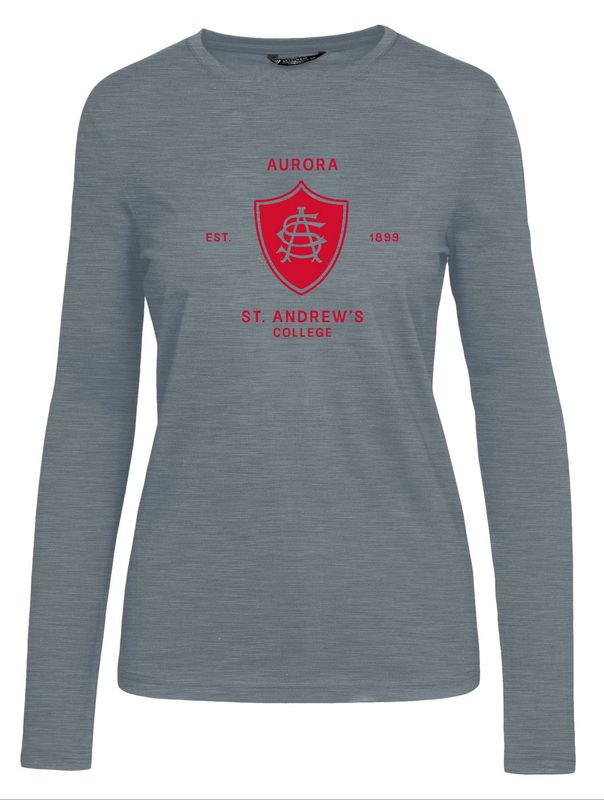 LW ISLAND LS TEE AURORA SHIELD