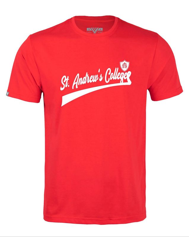 LW RICHMOND SS TEE SHIELD SCRIPT