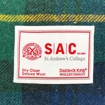 SAC GORDON TARTAN DELUXE WOOL BLANKET
