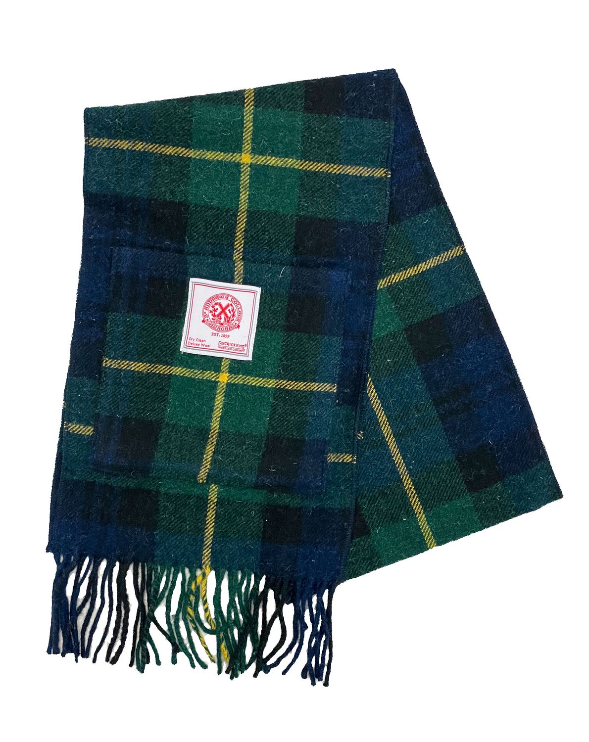 SAC GORDON TARTAN WOOL POCKET SCARF