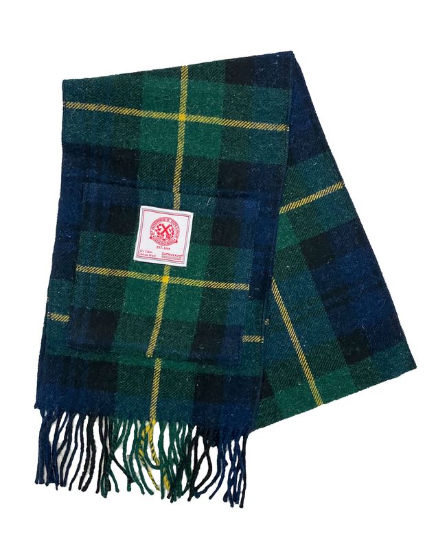 SAC GORDON TARTAN WOOL POCKET SCARF