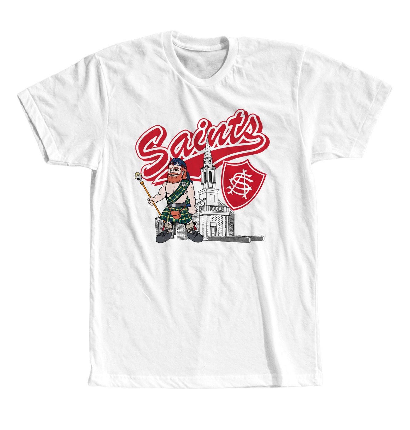 BRAVEHEART SAINTS GRAPHIC T-SHIRT, Size: S