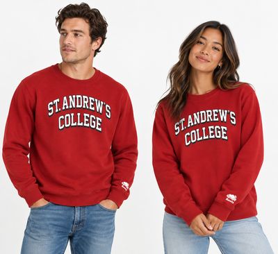 SAC X ROOTS COLLEGIATE CREWNECK