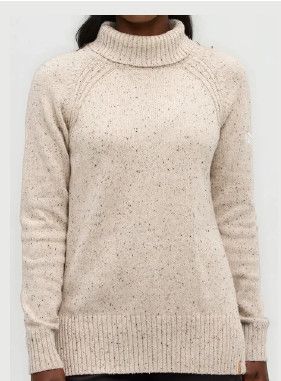 TENTREE WMS SPOKANE SWEATER, Color: PALE OAK, Size: S