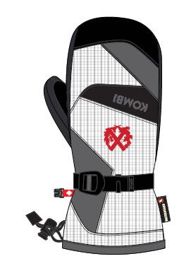 KOMBI ORIGINAL MITT, Color: MOONBEAM, Size: S