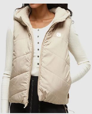 SAC X TENTREE WMS COLLINS VEST, Color: PALE OAK, Size: XS