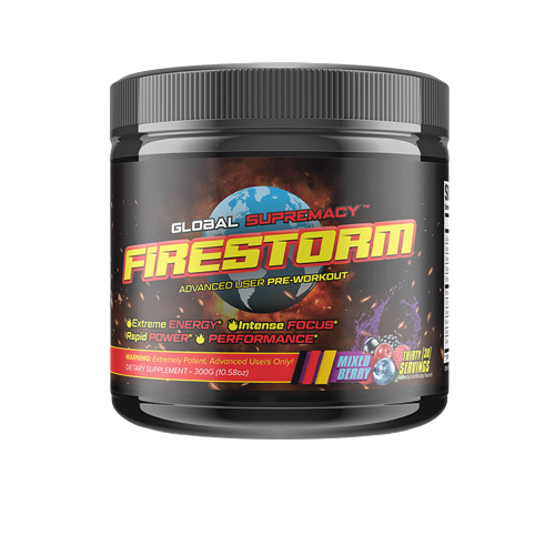 GLOBAL SUPREMACY Firestorm Pre-Workout 30 Srvs