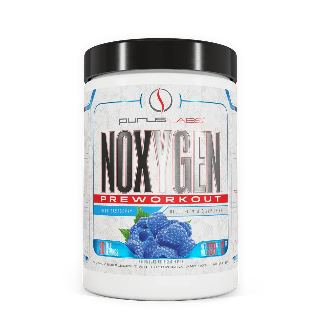 PURUS Noxygen Pre-Workout, Flavor: Blue Raspberry