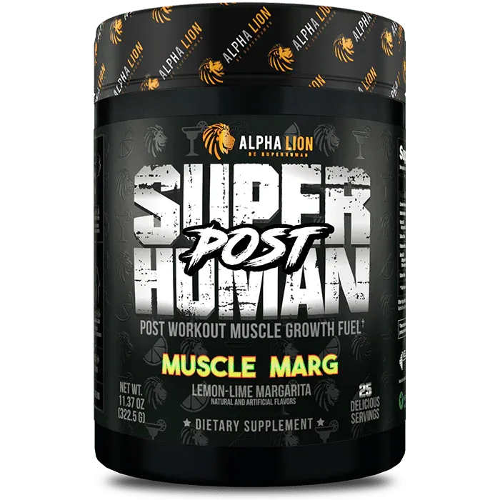 ALPHA LION Superhuman POST Recover Powder 25 srv, Flavor: Muscle Marg