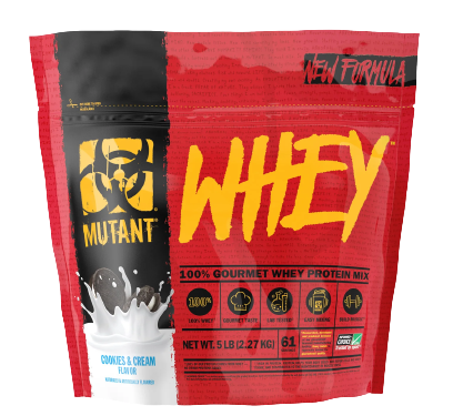 MUTANT Whey Protein 5lb, Flavor: Cookies &amp; Cream