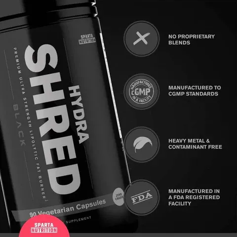 SPARTA NUTRITION Hydra Shred Fat Burner