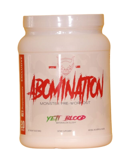 SPIT FIRE LABS Abomination Pre-Workout  