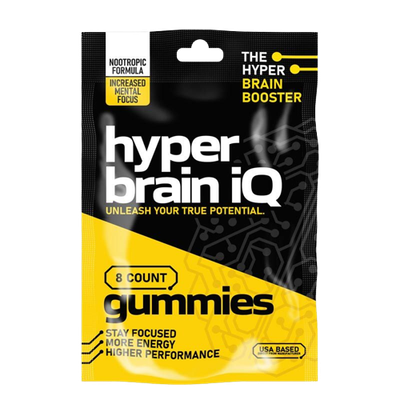 Hyper Brain IQ Gummies Packs (8 Gummies)
