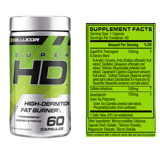 CELLUCOR Super HD Weight Loss 60 Caps