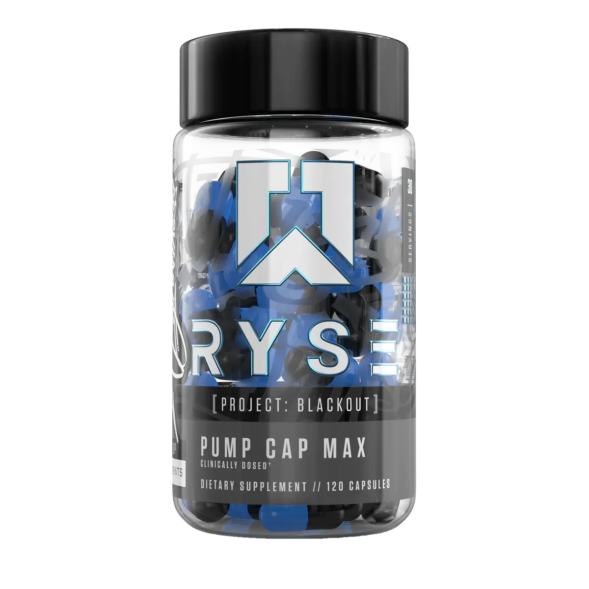 RYSE Blackout Pump Cap Max 30 srv