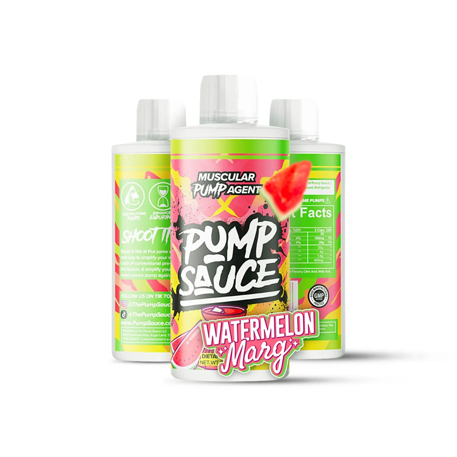 Pump Sauce 32oz, Flavor: Watermelon Margarita