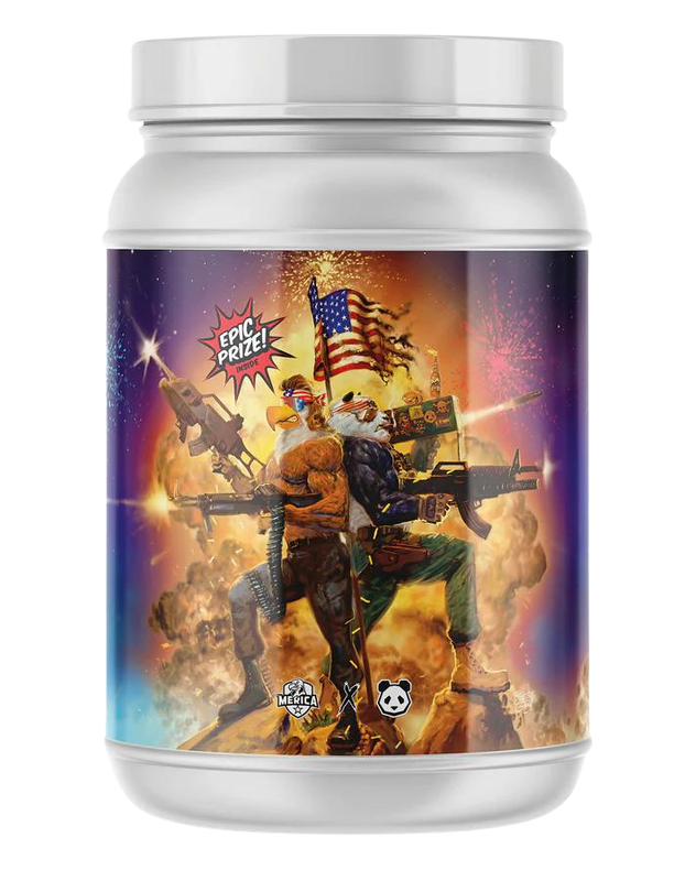 Panda x Merica Labz Collab First Blood Pre-Workout