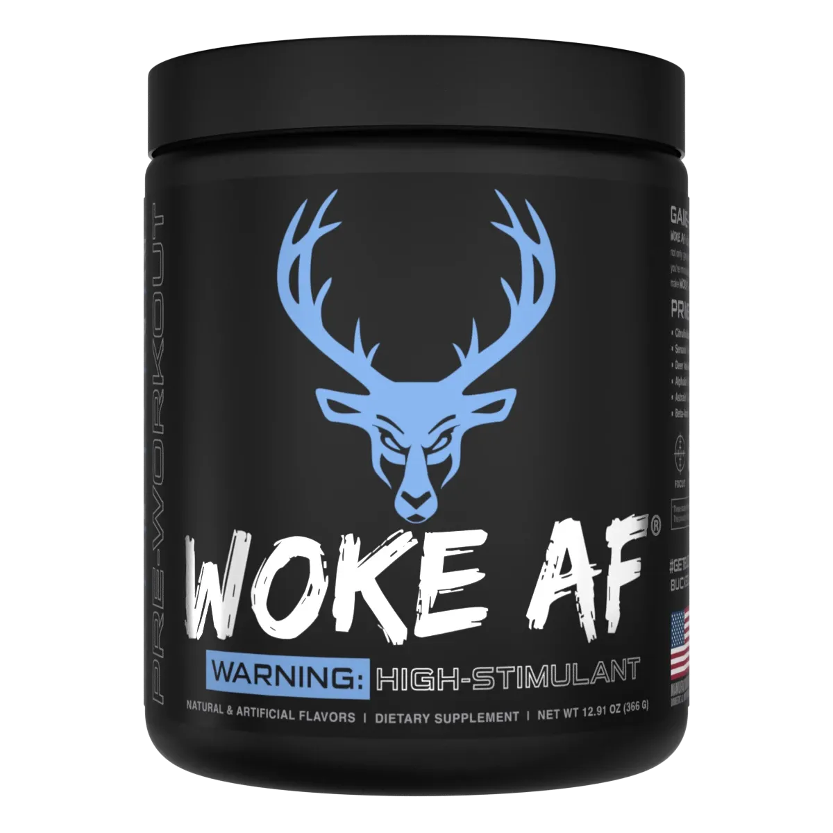 BUCKED UP Woke AF, Flavor: Blue Raz