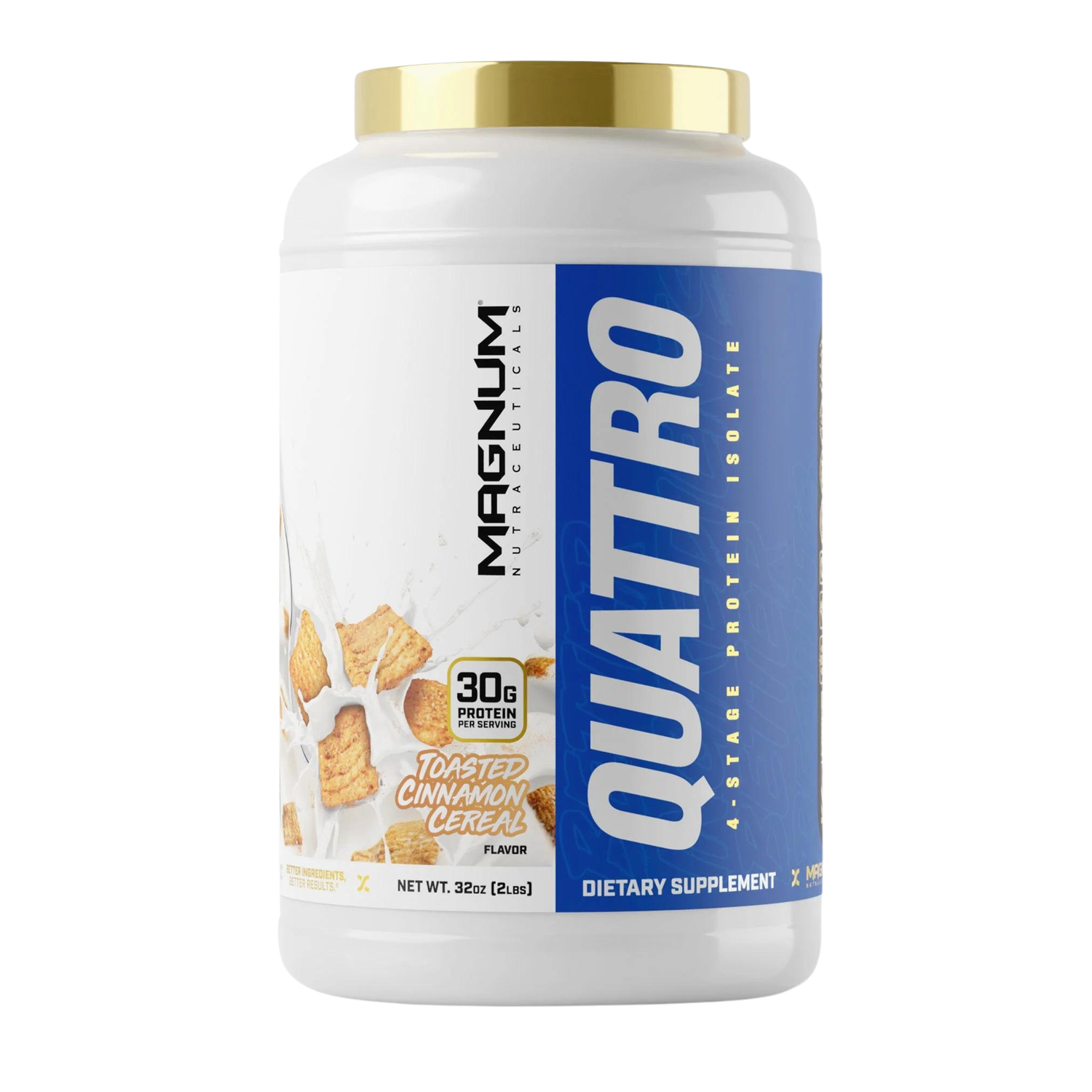 Magnum Quattro, Flavor: Toasted Cinnamon Cereal, Size: 2lb