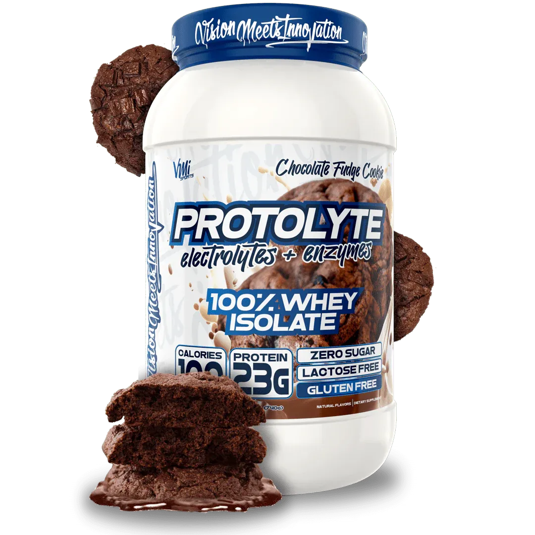 VMI Protolyte Isolate Protein, Flavor: Chocolate Fudge Cookies, Size: 2 Lb