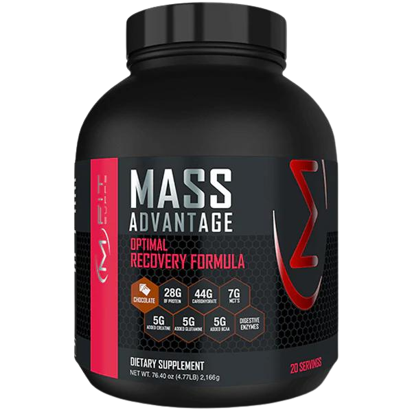 M FIT SUPPS Mass Advantage Protein Gainer 4.7 Lbs.