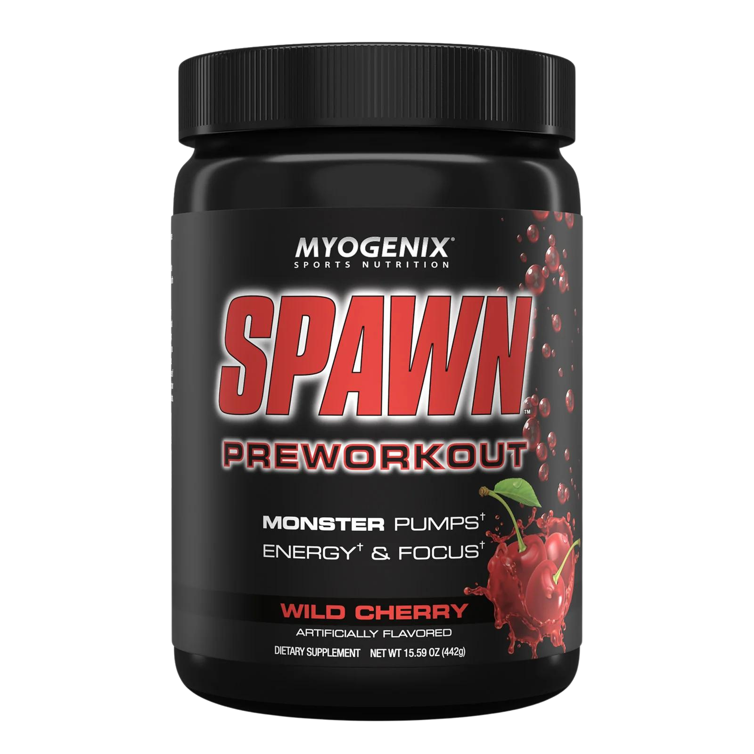 MYOGENIX Spawn Pre-Workout, Size: Wild Cherry