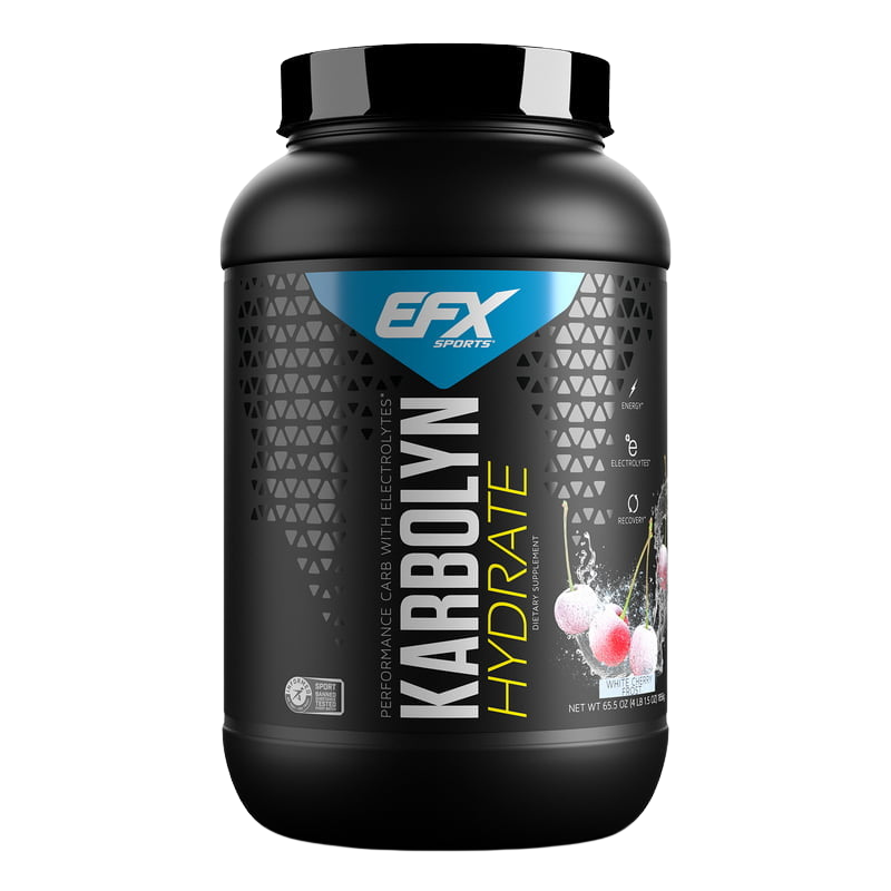 EFX Karbolyn Hydrate, Flavor: White Cherry, Size: 4lb