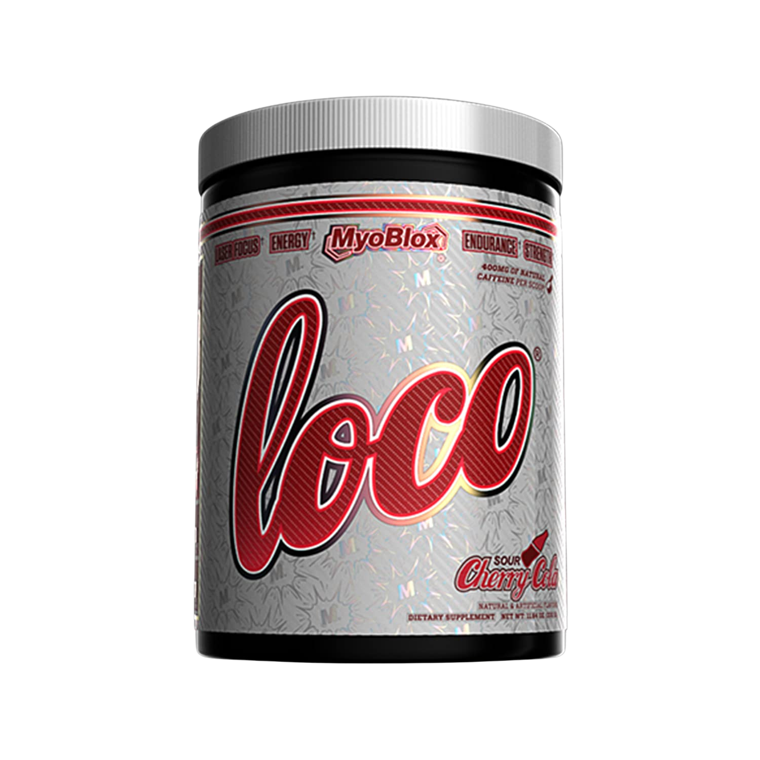MYOBLOX Loco Pre-Workout, Flavor: Sour Cherry Cola