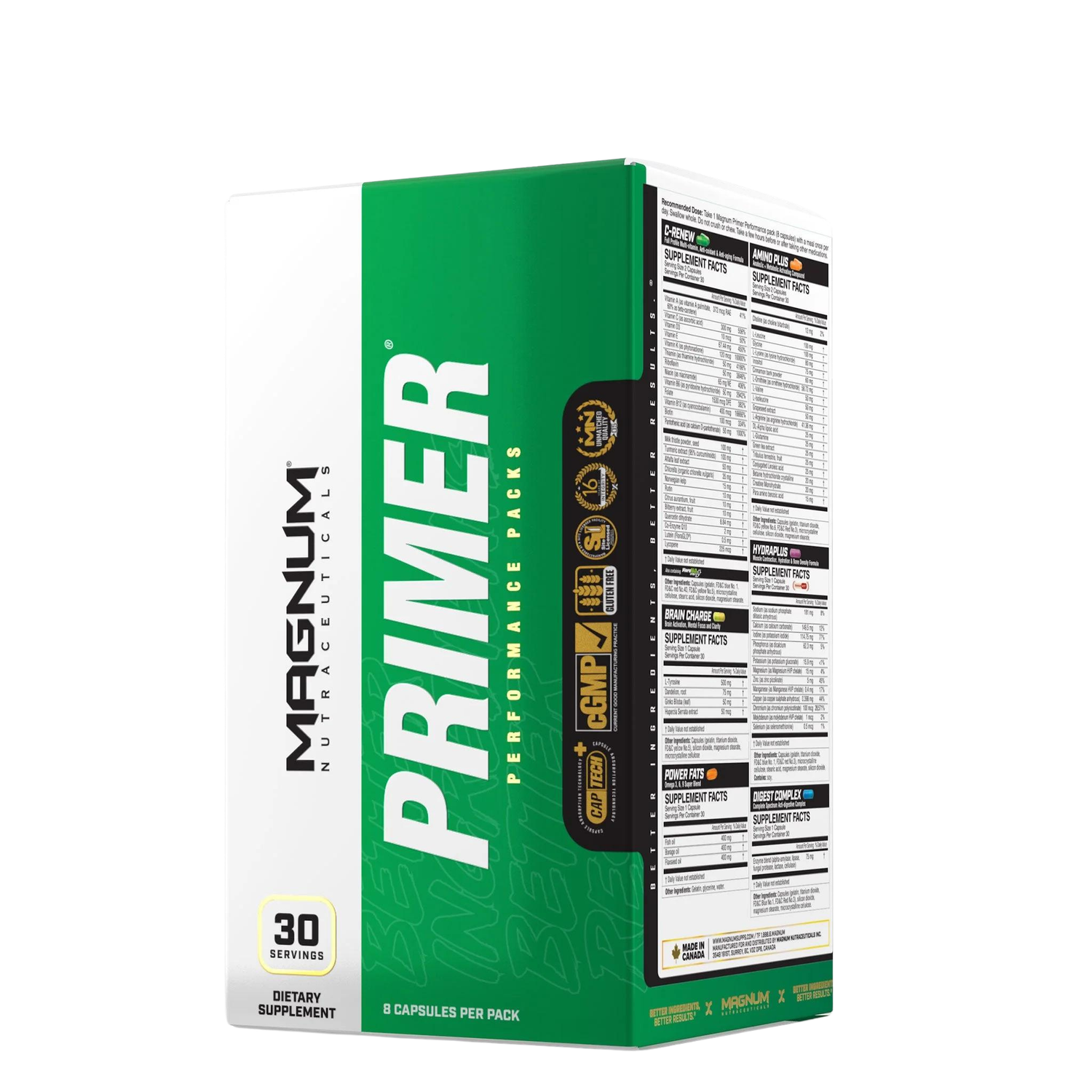 Magnum Primer Performance Packs 30srv