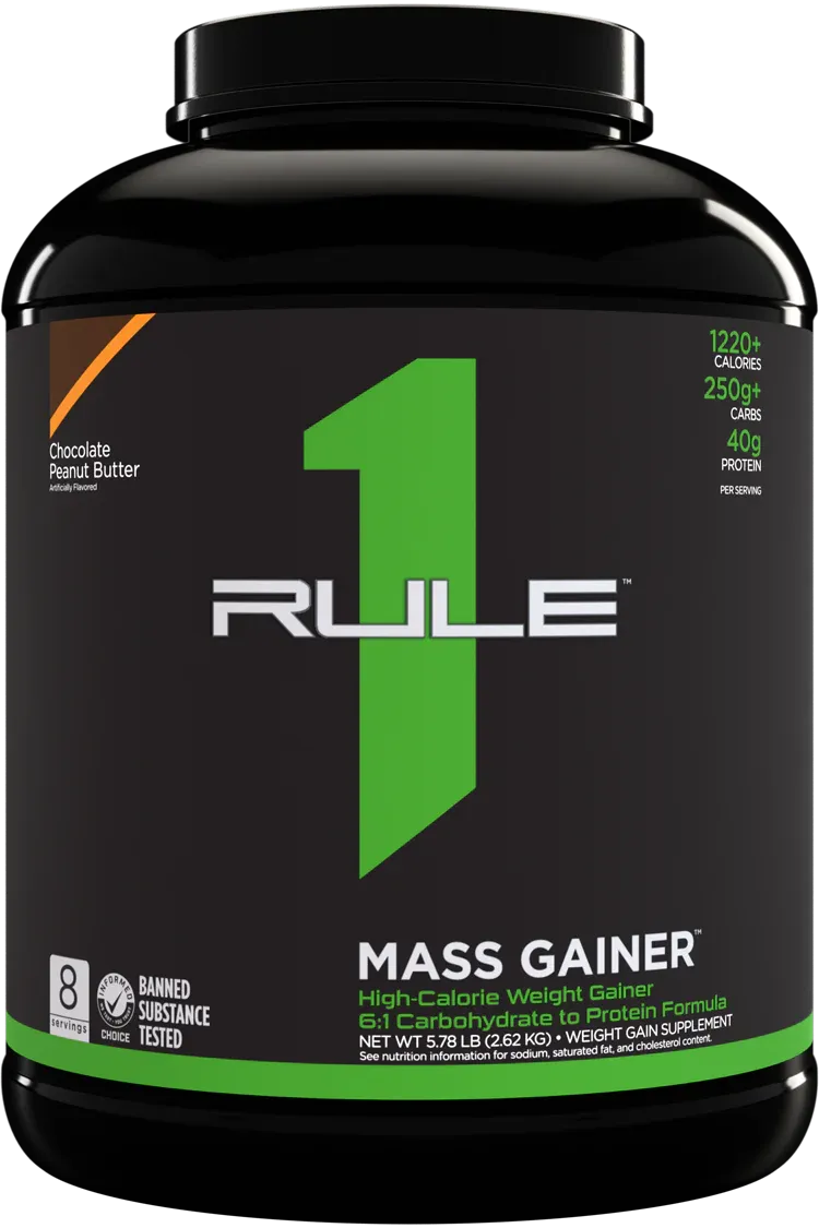 R1 High Calorie Mass Gainer 6lbs Chocolate pb 6lb
