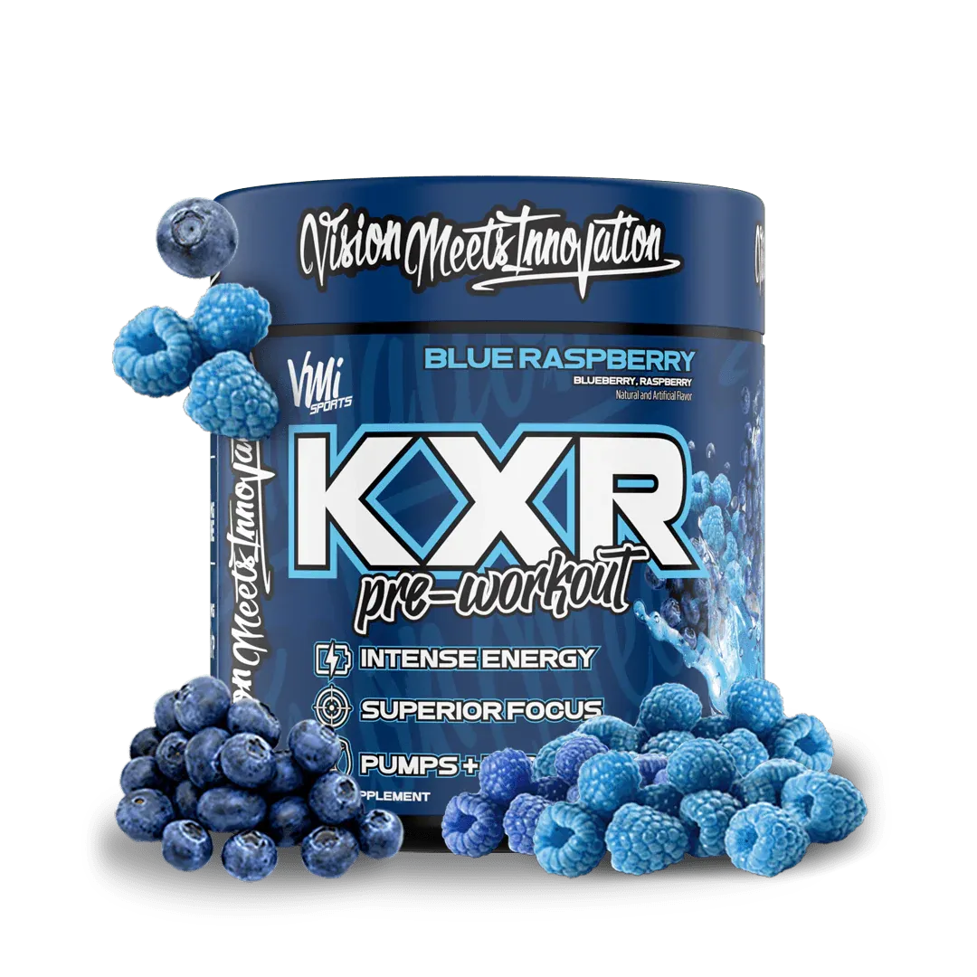 VMI K-XR Original Pre-Workout Powder 30 Srv, Flavor: Blue Raspberry