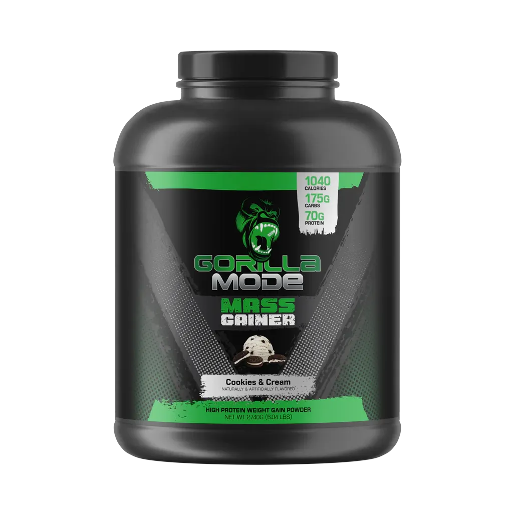 Gorilla Mind Mode Mass Gainer 10 srv, Flavor: Cookies and Cream