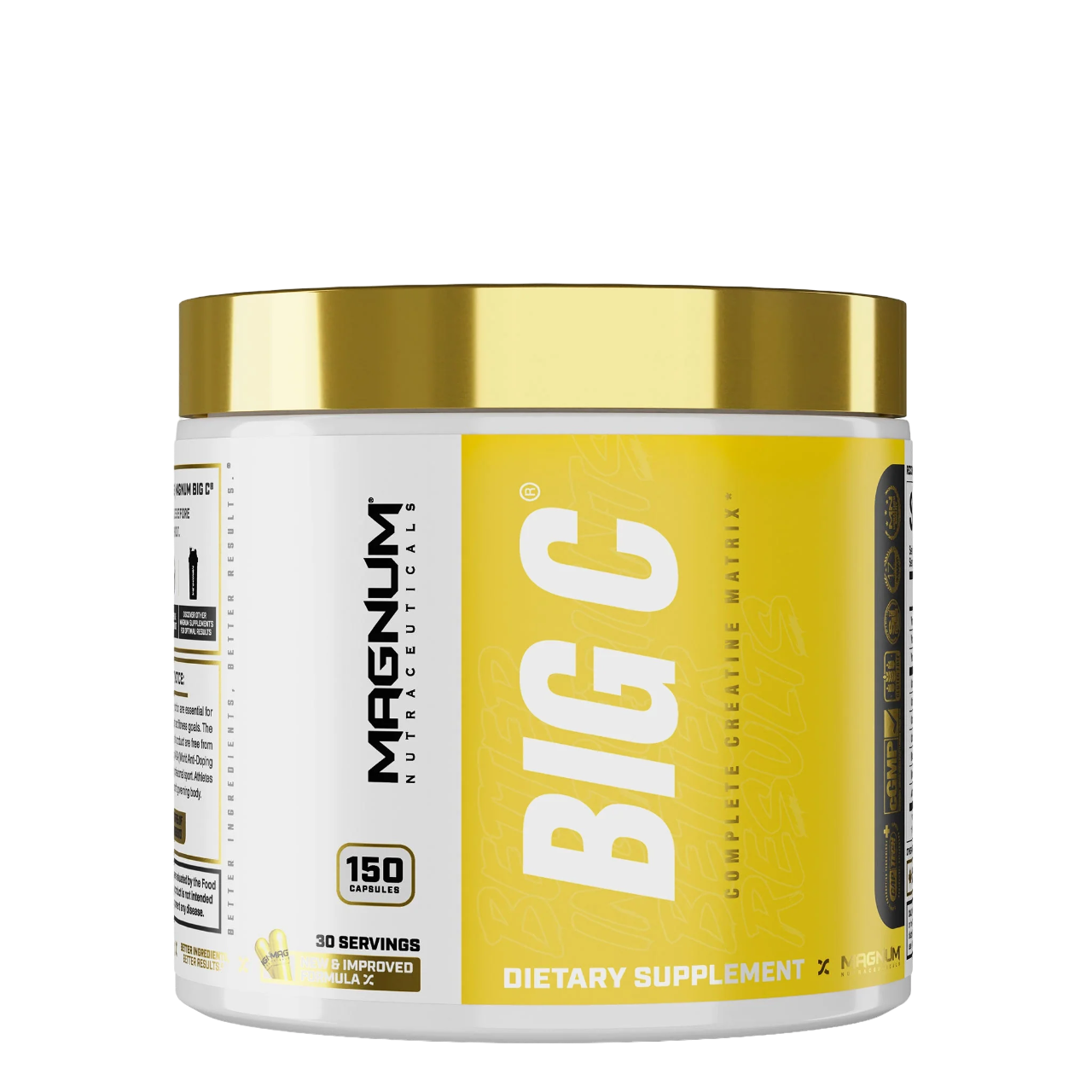 MAGNUM NUTRACEUTICALS BIG C Creatine Matrix 150 Caps