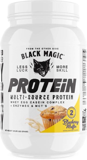 BLACK MAGIC SUPPLY Multi-Source Protein 25 Srv, Flavor: Blueberry Muffin