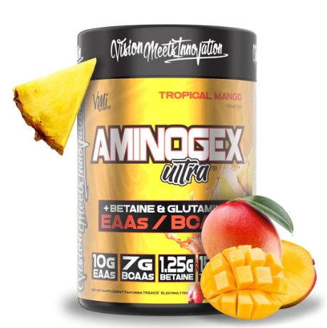 VMI Aminogex Ultra BCAA/EAA Powder 30srv, Flavor: Tropical Mango