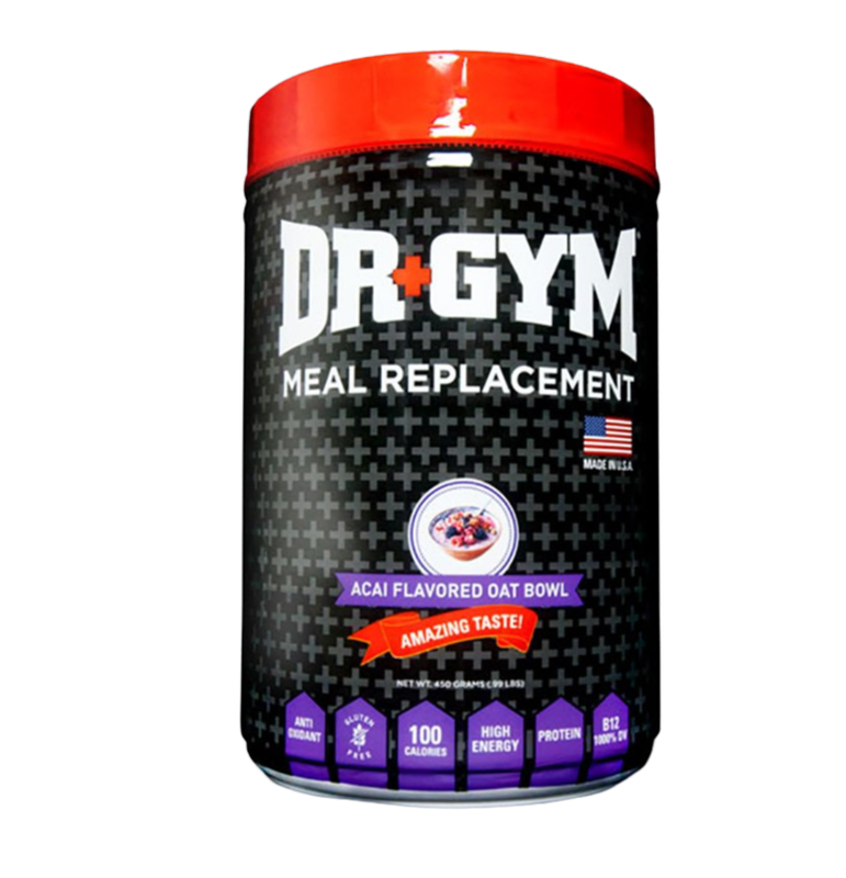 DR GYM Meal Replacement Acai Flavored Oat Bowl