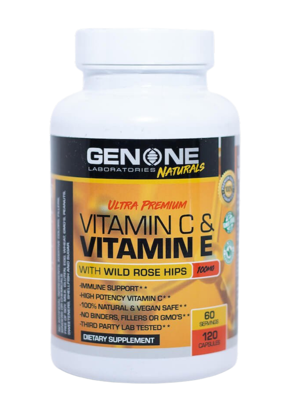 GENONE Vitamin C &amp; E 120 Caps