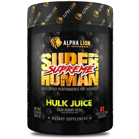 ALPHA LION Super Human SUPREME Pre-Workout 21 Srvs