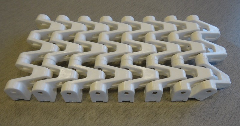 25MM PLAIN WHITE SUPER TIGHT CHAIN (ALL WIDTHS AVAILABLE)