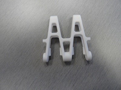 PLAIN ACETAL CENTER DOUBLE LINK 50MM SUPERTIGHT