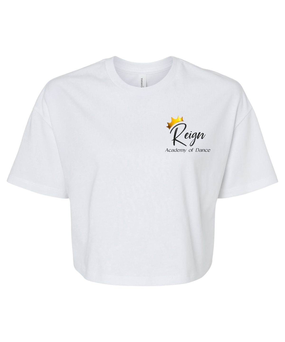Cropped Cotton T-Shirt
